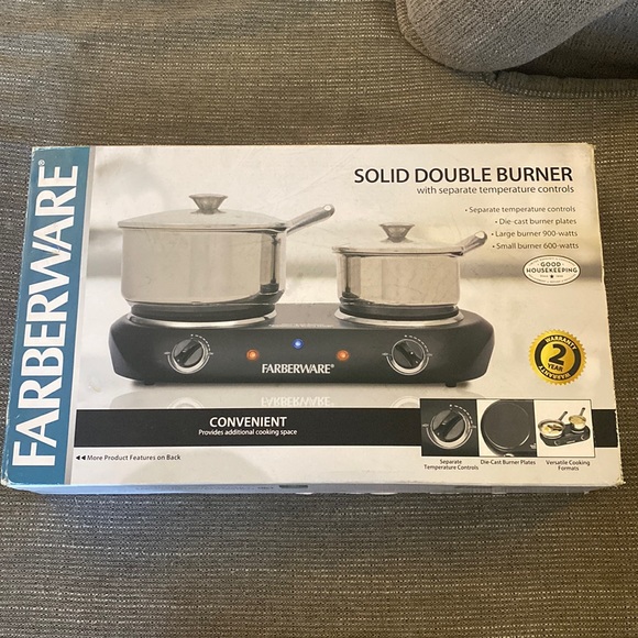 farberware two burner hot plate